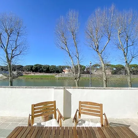 Marzia's Terrace - Historic River Daire Pisa